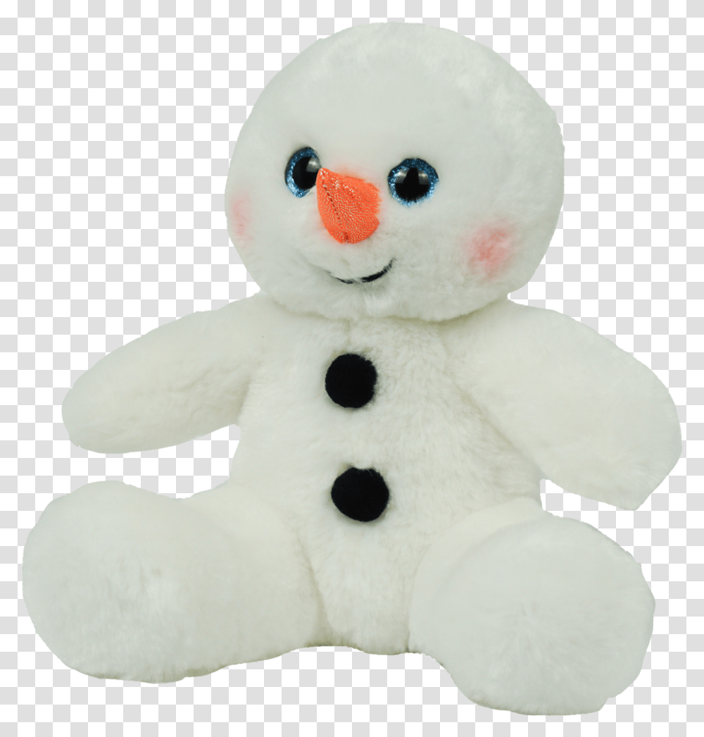 Snowman Stuffed Animal, Nature, Outdoors, Winter, Plush Transparent Png
