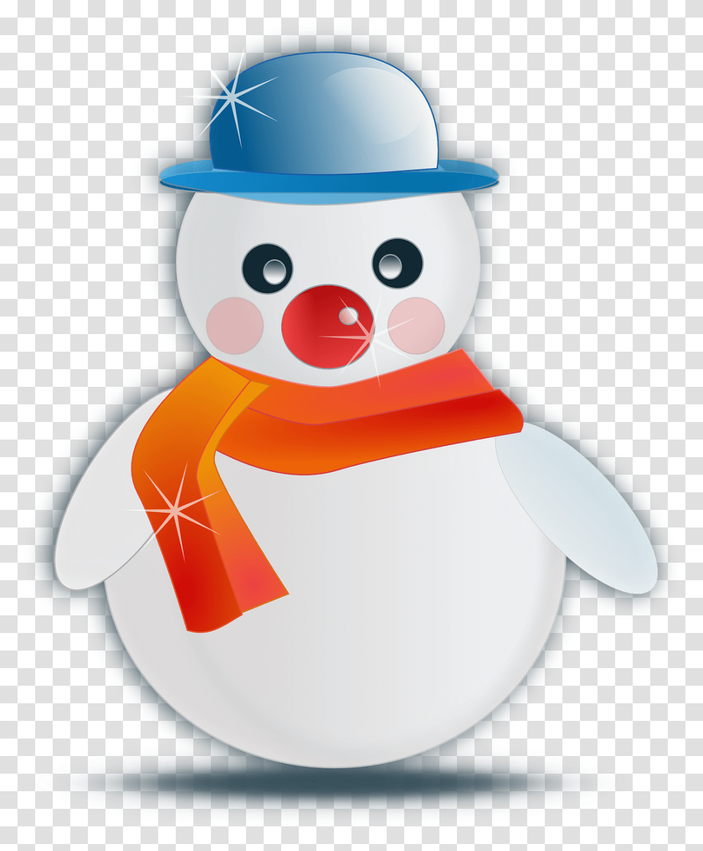 Snowman Winter Christmas Free Photo Snowman With No Background, Nature, Outdoors Transparent Png