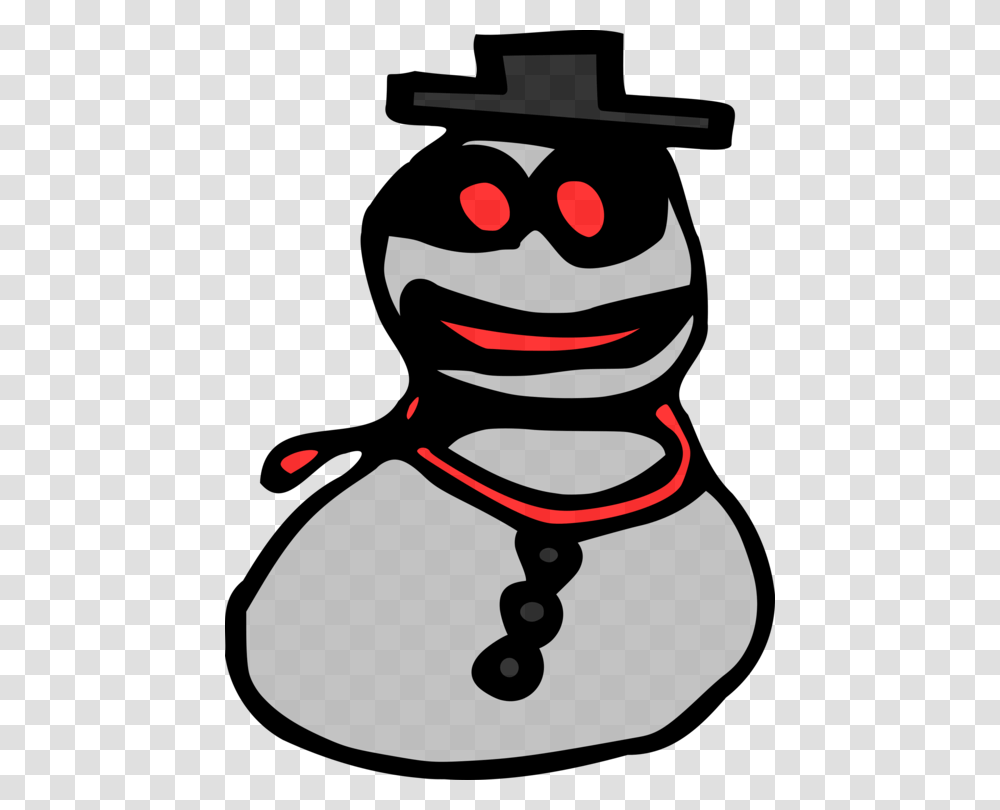 Snowman Winter Hat Christmas Day, Label, Ninja Transparent Png