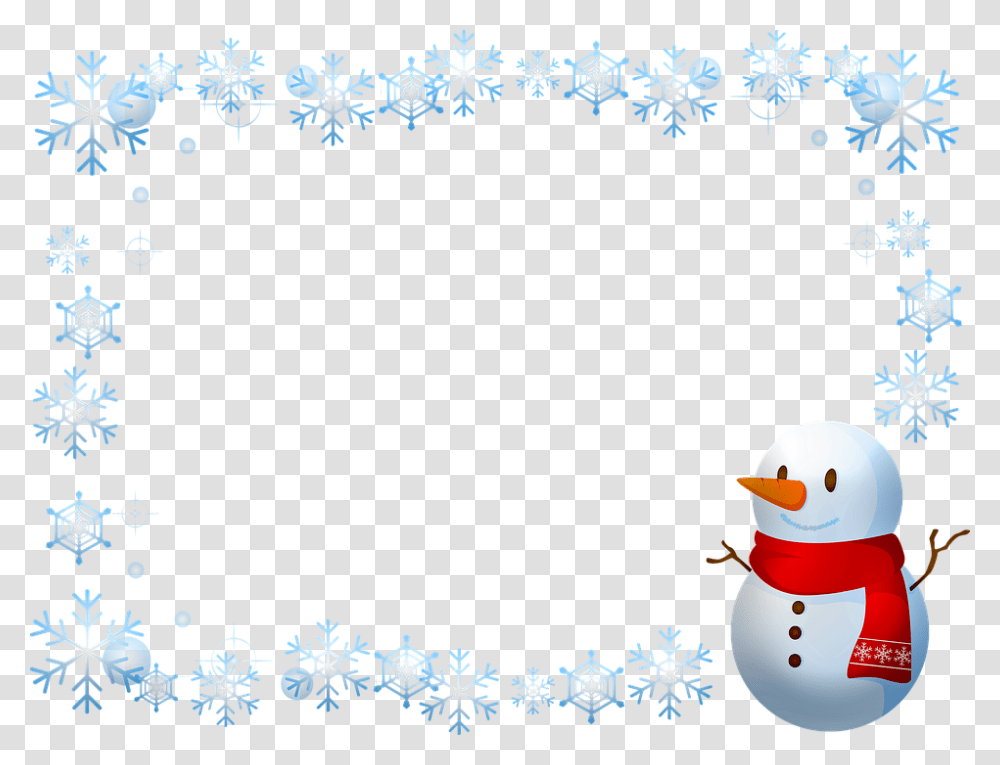 Snowman, Winter, Outdoors, Nature, Snowflake Transparent Png