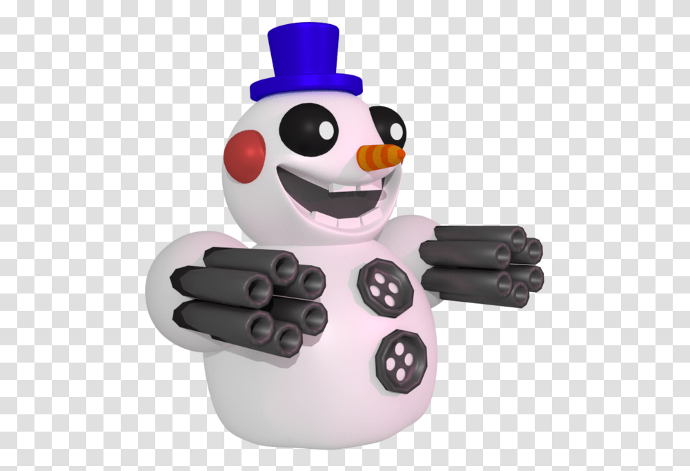 Snowmananimationtoy Snow Cone Fnaf World, Robot, Winter, Outdoors, Nature Transparent Png