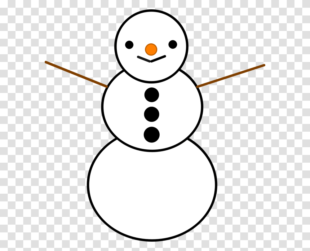 Snowmanline Artsmile Clipart Black And White Snowfall, Nature, Outdoors, Winter, Coast Transparent Png