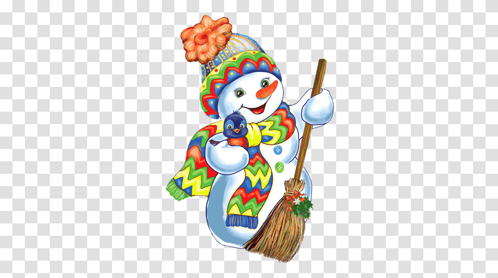 Snowmen Snowman Christmas, Performer, Leisure Activities, Broom, Clown Transparent Png