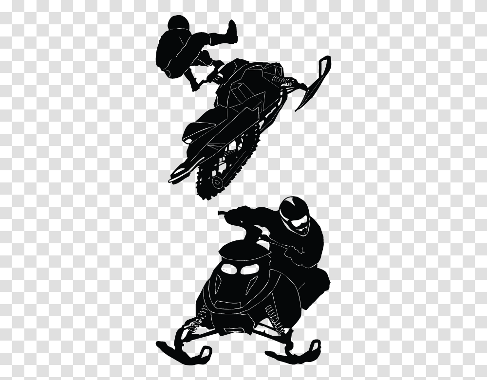 Snowmobile Car Sticker Decal Motorcycle Snowmobile Decal, Silhouette, Pillow, Cushion, Face Transparent Png