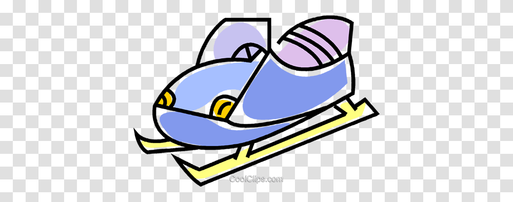 Snowmobile Royalty Free Vector Clip Art Illustration, Sled, Apparel, Bobsled Transparent Png