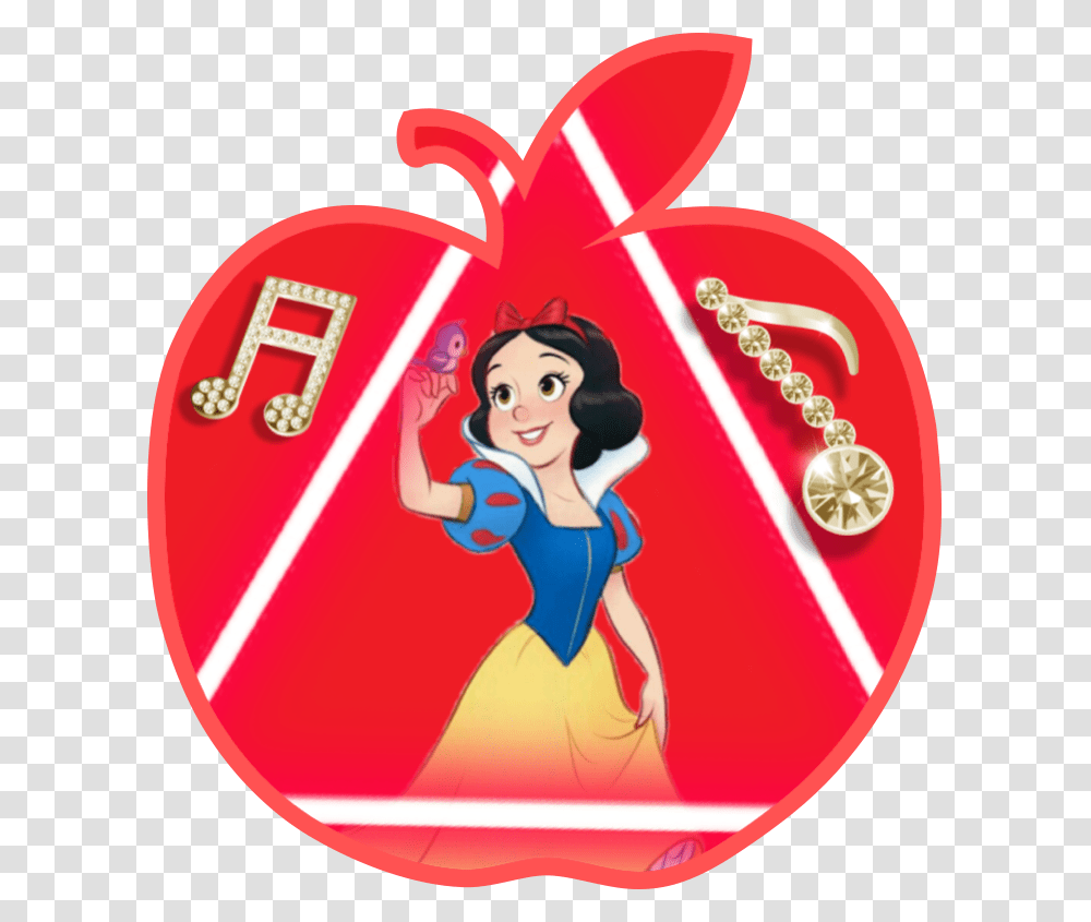 Snowwhite Snow White Red Apple Music Chicago Cubs, Person, Leisure Activities, Toy, Performer Transparent Png