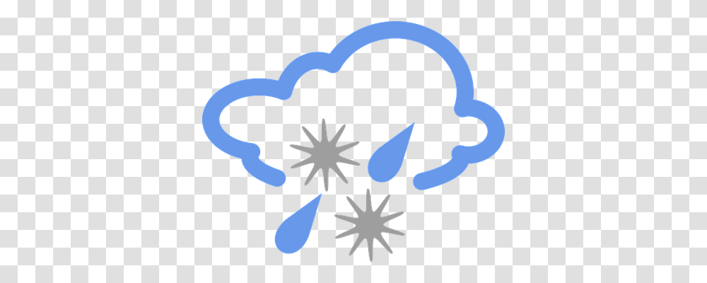 Snowy Snowflake Transparent Png