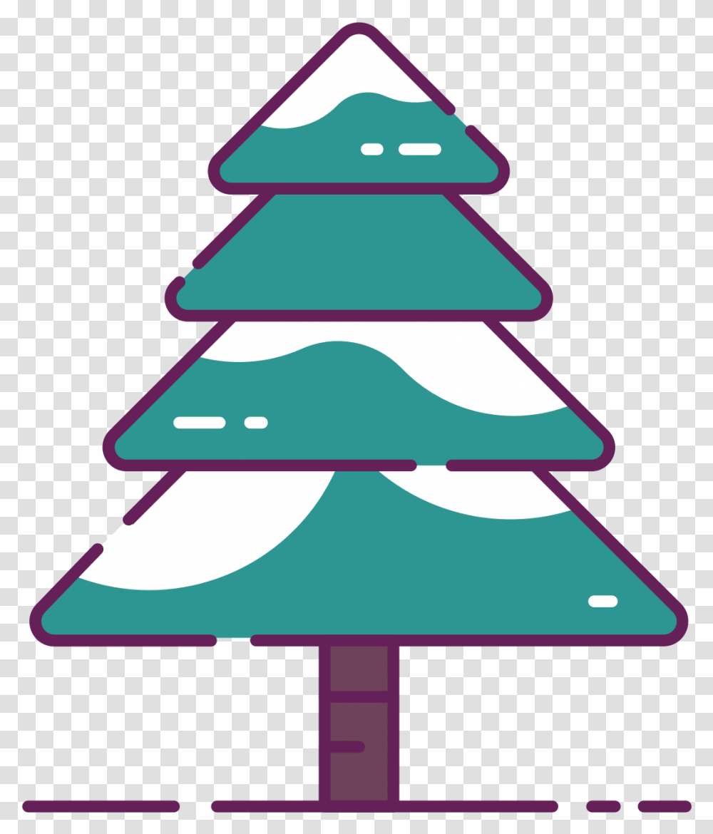 Snowy Christmas Tree Clip Art Clip Art, Triangle, Plant, Star Symbol, Ornament Transparent Png