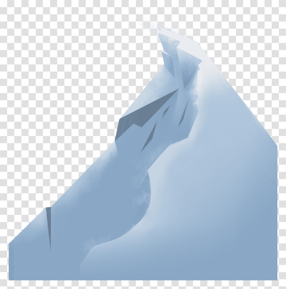 Snowy Hill Summit, Outdoors, Nature, Ice, Shark Transparent Png