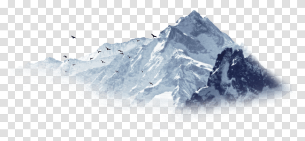Snowy Mountain Background Download Snow Mountain, Peak, Mountain Range, Outdoors, Nature Transparent Png