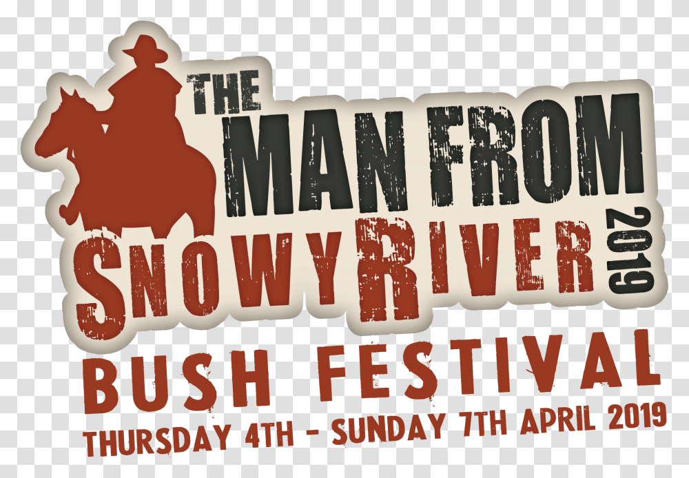 Snowy Mountains Man From Snowy River Festival 2019, Word, Alphabet, Logo Transparent Png