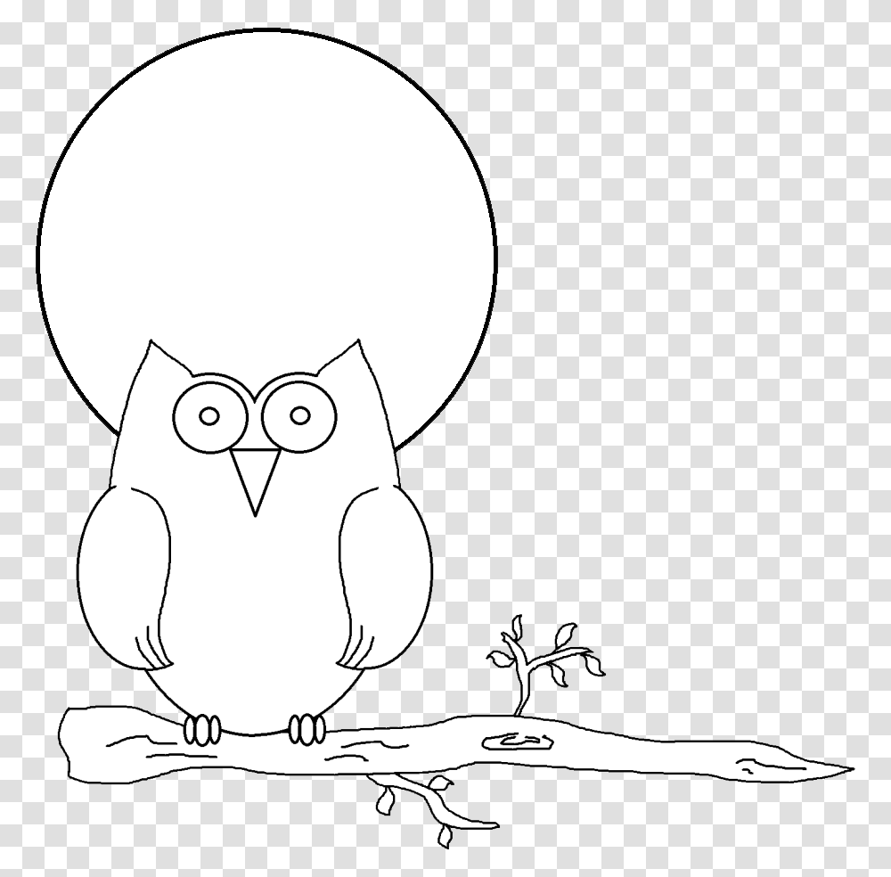 Snowy Owl Clipart Branch Cartoon, Bird, Animal Transparent Png