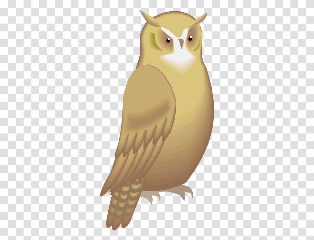 Snowy Owl Clipart Hoot Great Horned Owl, Bird, Animal, Penguin, Cockatoo Transparent Png