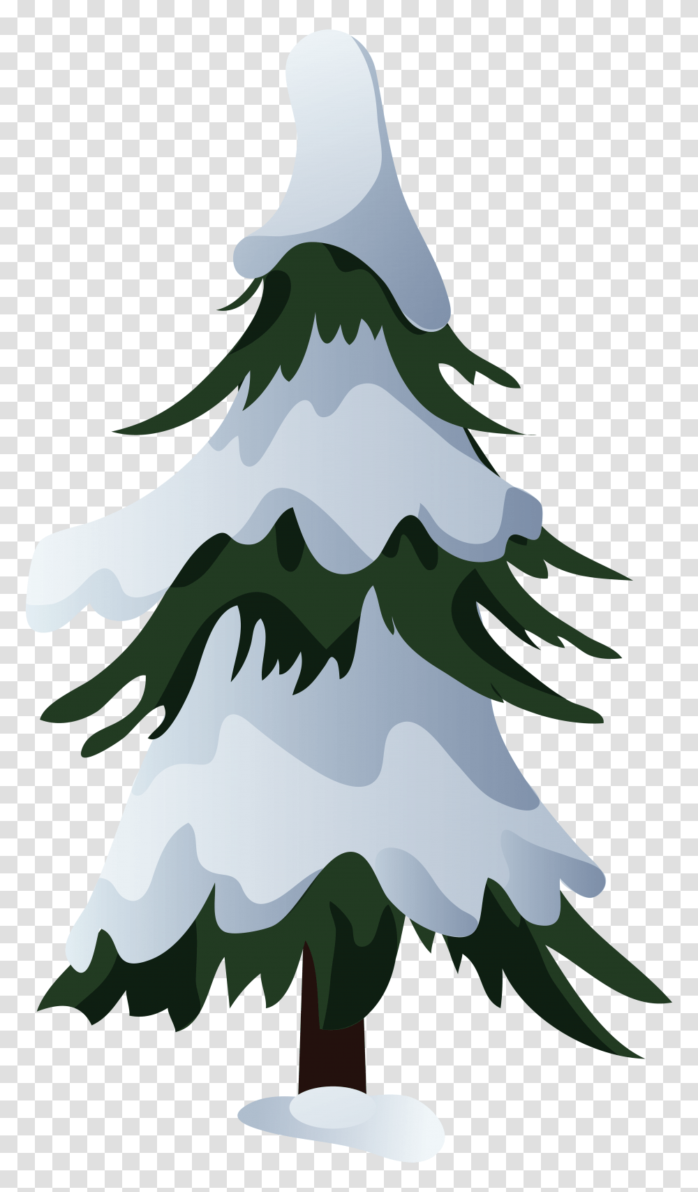 Snowy Pine Tree Clipart Free Download Snowy Pine Tree, Military, Military Uniform, Plant, Camouflage Transparent Png
