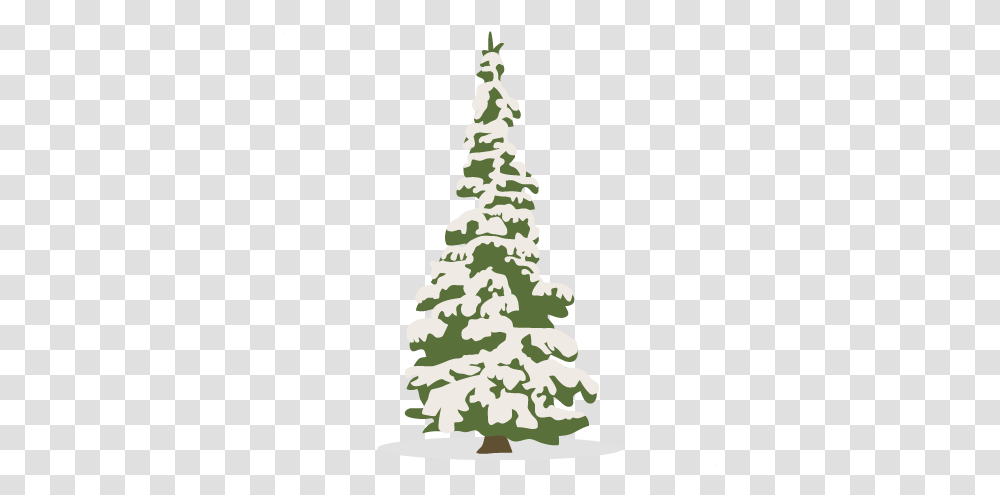 Snowy Pine Tree Picture Snowy Trees Background, Christmas Tree, Ornament, Plant, Fir Transparent Png