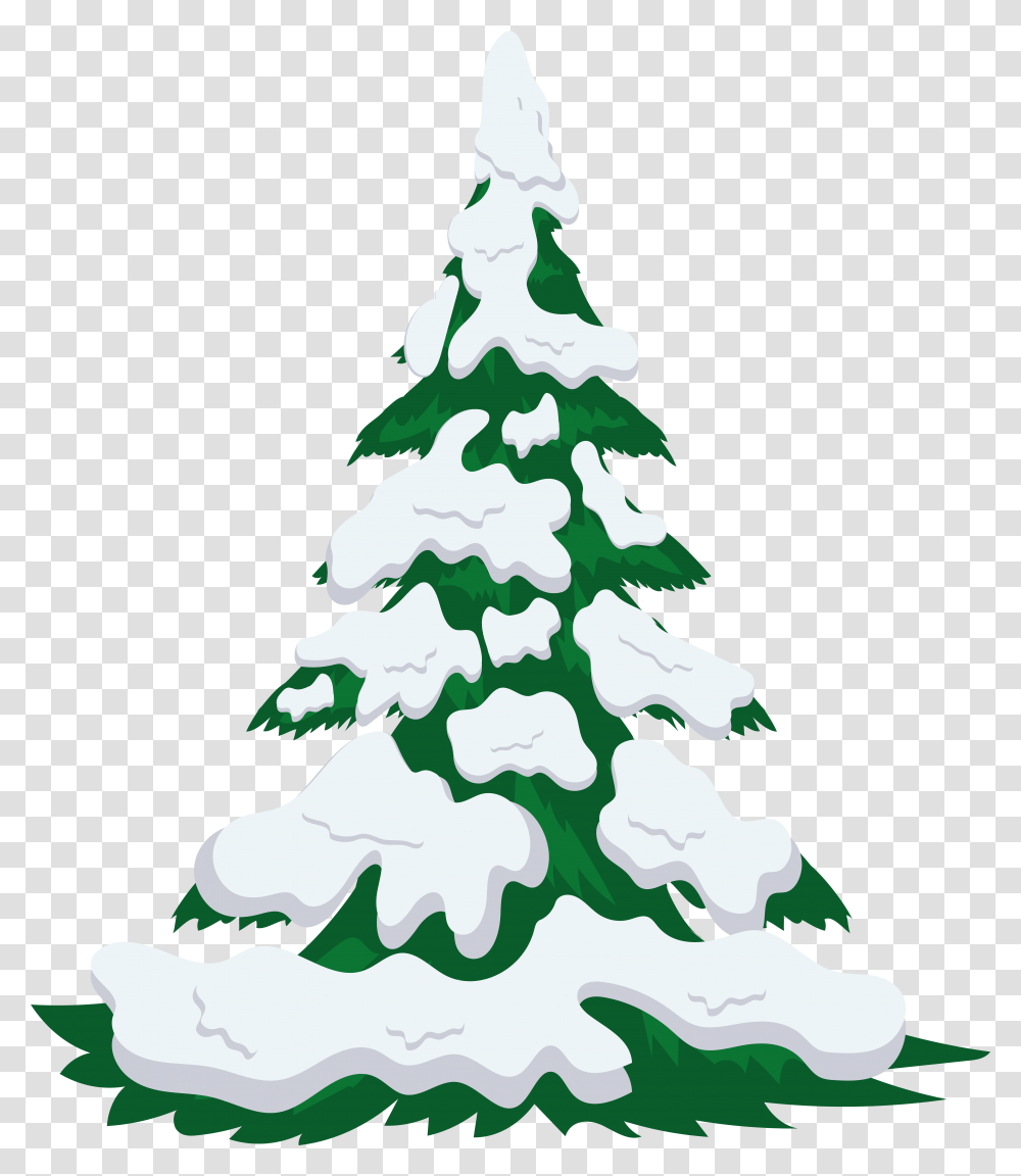 Snowy Tree Image Trees, Plant, Ornament, Outdoors, Wedding Cake Transparent Png