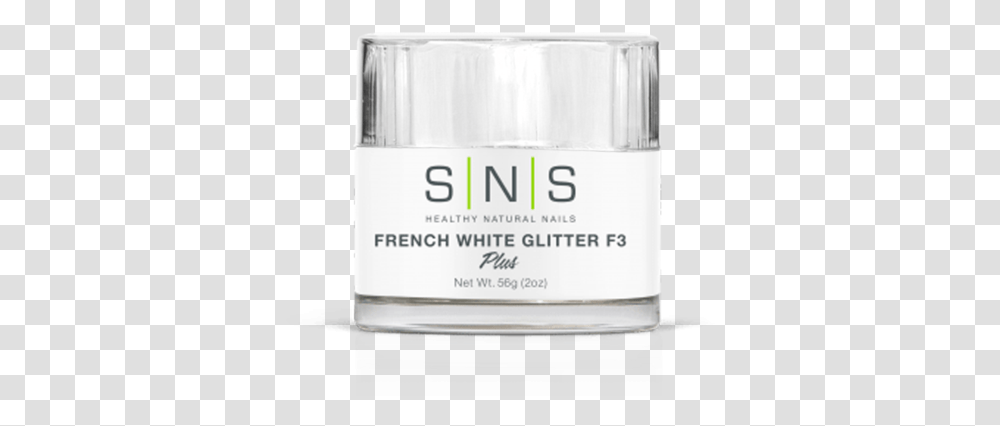 Sns Dipping Powder 03 French White Glitter F3 2oz Bar Soap, Cosmetics, Bottle, Deodorant, Perfume Transparent Png