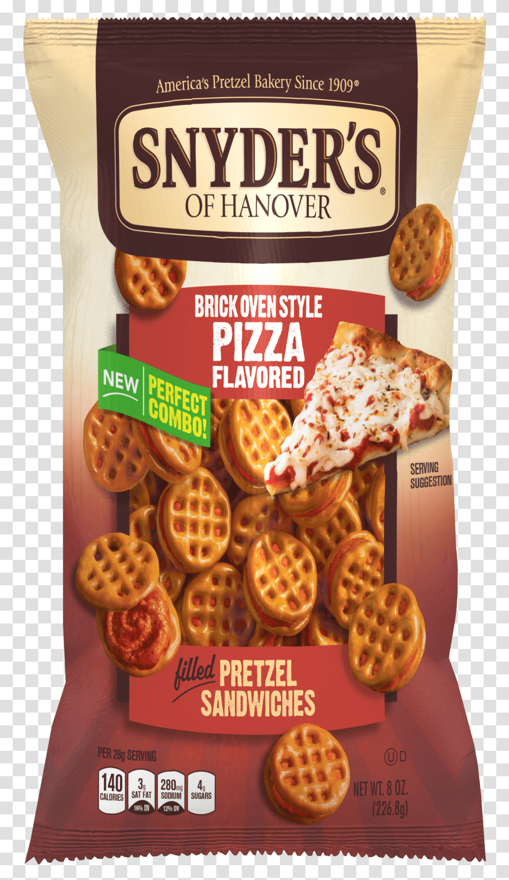 Snyder S Of Hanover Oven Brick Sandwiches Pretzel Style, Food, Waffle, Cracker, Bread Transparent Png