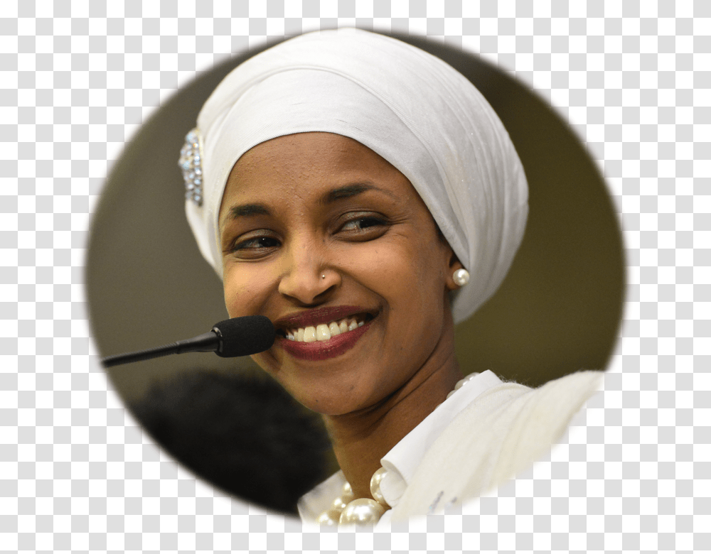 So About Those Benjamins Ilhan Omar, Person, Face, Smile Transparent Png