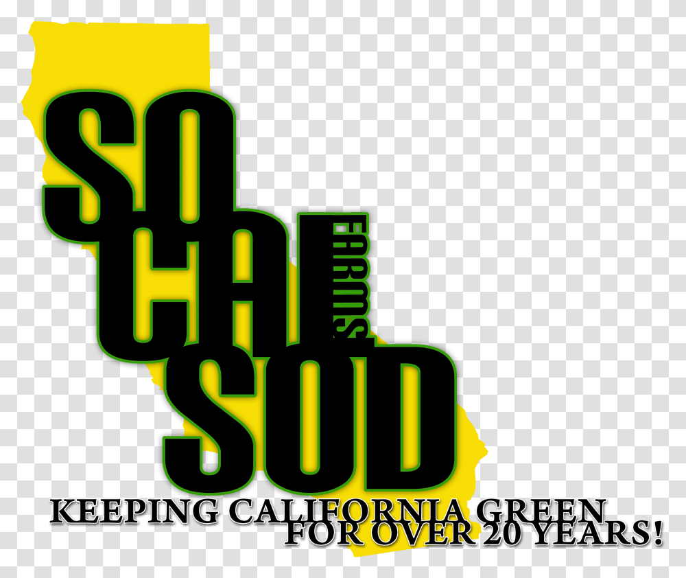 So Cal Sod Farms 562 Graphic Design, Alphabet, Light, Logo Transparent Png