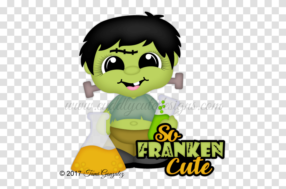 So Franken Cute Halloween Drawing Cute Halloween, Food, Plant, Toy, Mustard Transparent Png