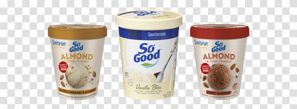 So Good Soy Milk, Dessert, Food, Yogurt, Cream Transparent Png