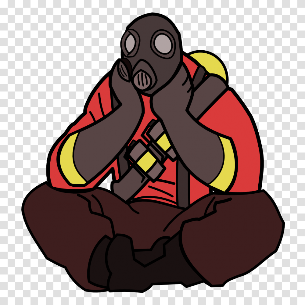 So I Heard You Guys Like The Sitting Pyro So I Made A Vector, Fireman Transparent Png