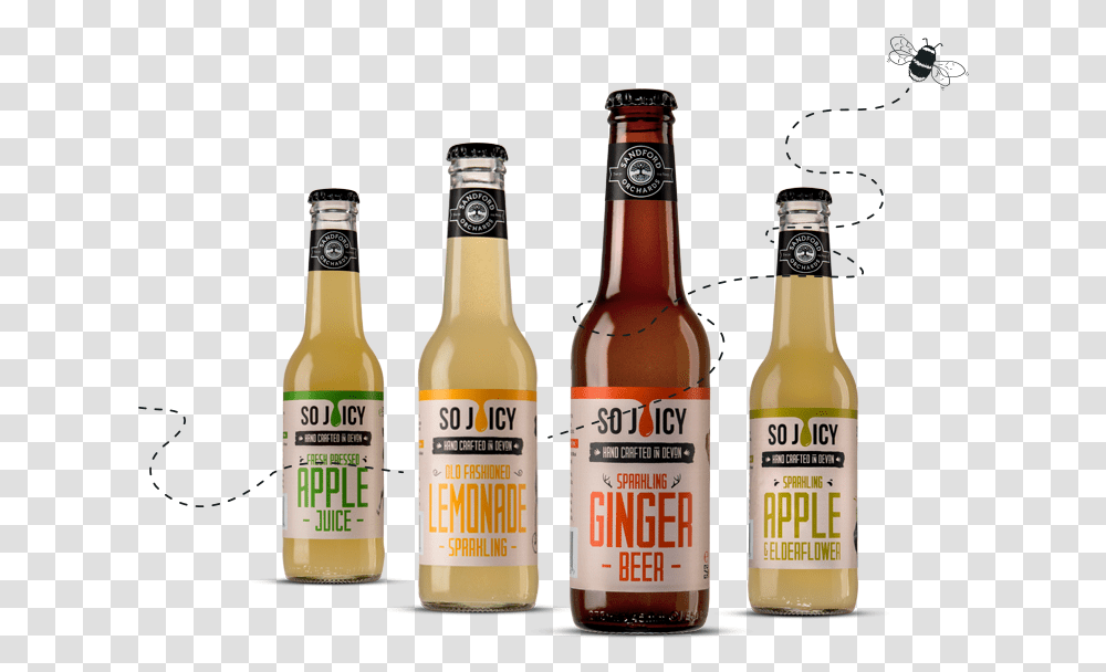 So Juicy Range Glass Bottle, Beer, Alcohol, Beverage, Drink Transparent Png