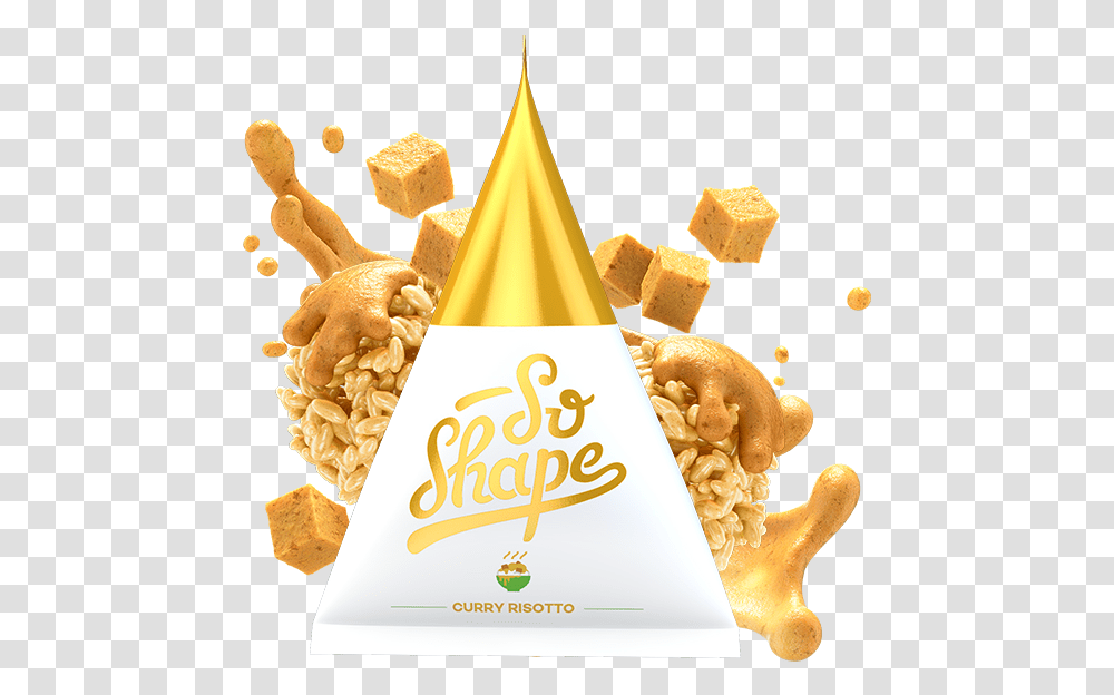 So Shape, Hat, Food, Cone Transparent Png