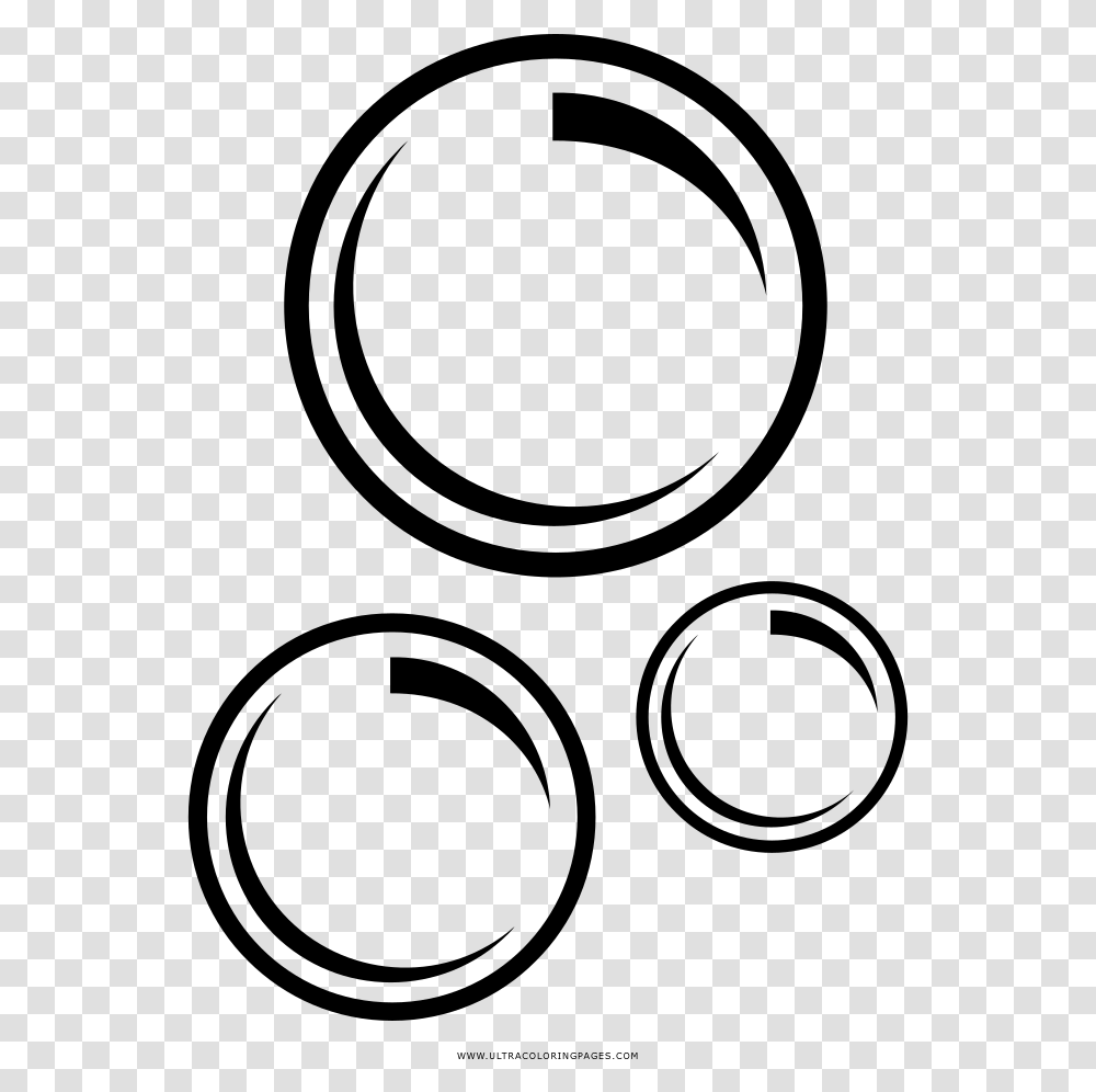 Soap Bubbles Clipart Black And White Circle, Gray, World Of Warcraft Transparent Png