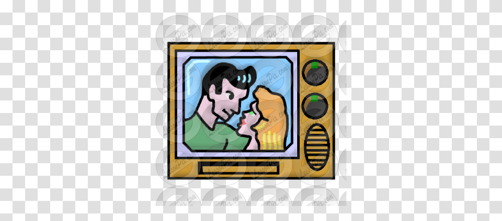 Soap Opera Picture For Classroom Therapy Use, Poster, Advertisement, Monitor, Screen Transparent Png