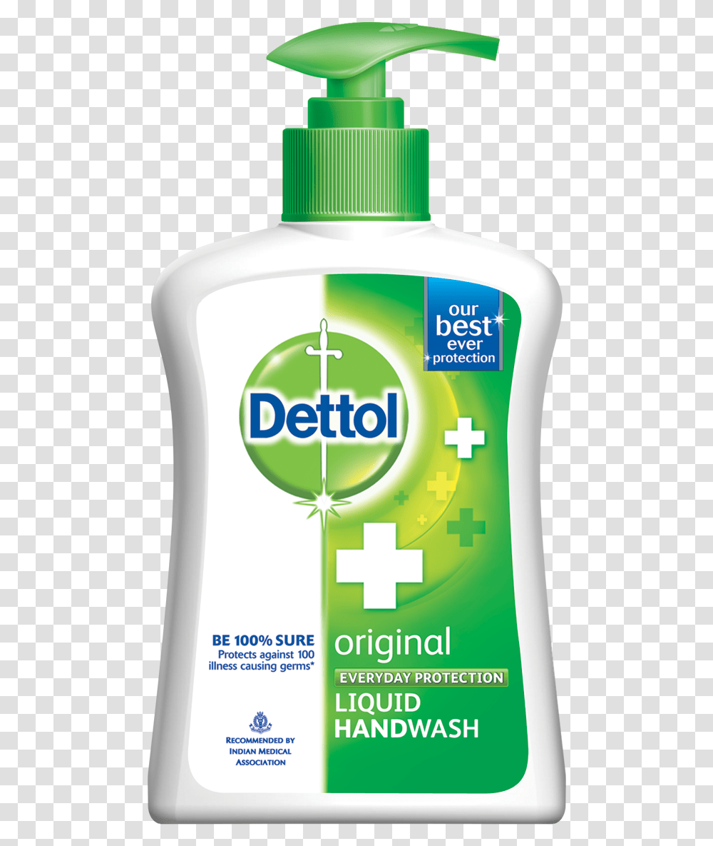 Soaps Washing Dettol Liquid Hand Wash, Bottle, First Aid, Cosmetics Transparent Png