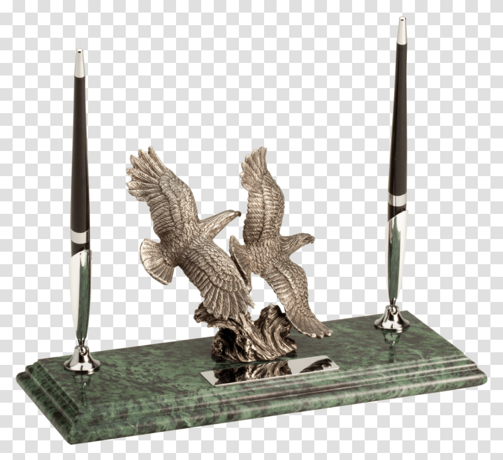 Soaring Eagle Figurine, Sculpture, Tabletop, Wood Transparent Png