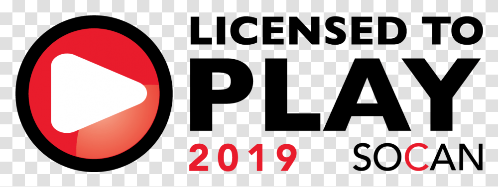 Socan Logo Licensed To Play, Number, Alphabet Transparent Png