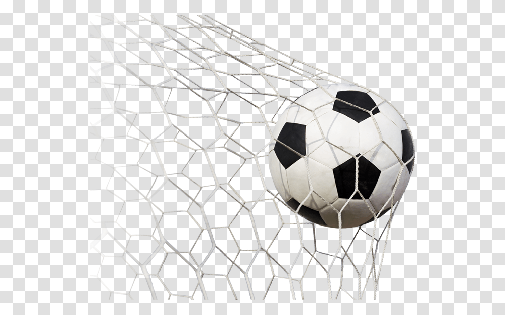 Soccer Ball And Goal Football In Goal Team Sport Sports Sphere Transparent Png Pngset Com
