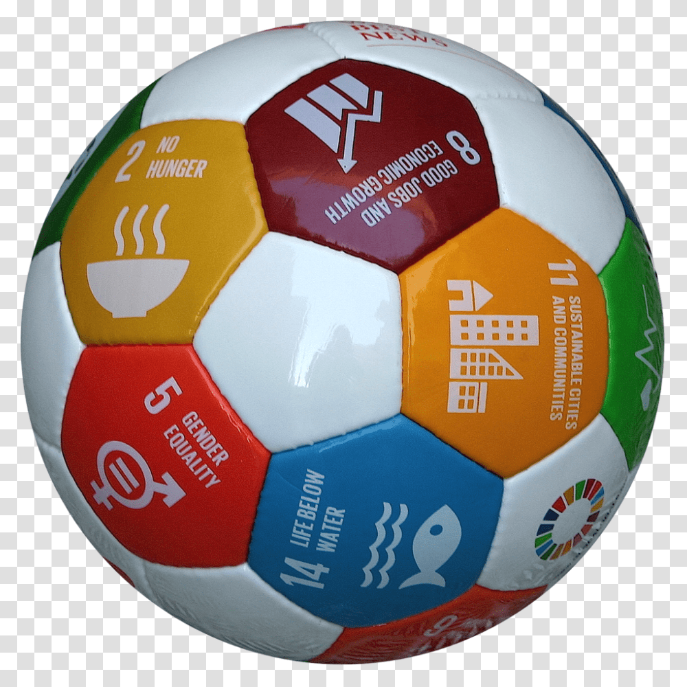 Soccer Ball Eir Global Goals V Global Goal Number, Football, Team Sport, Sports, Sphere Transparent Png