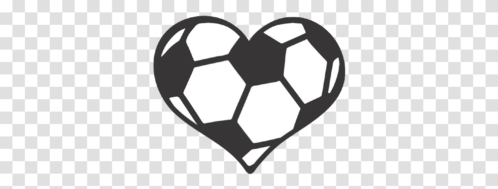 Soccer Ball Heart Decal Soccer Ball Heart Svg, Team, Hand, Pillow, Cushion Transparent Png