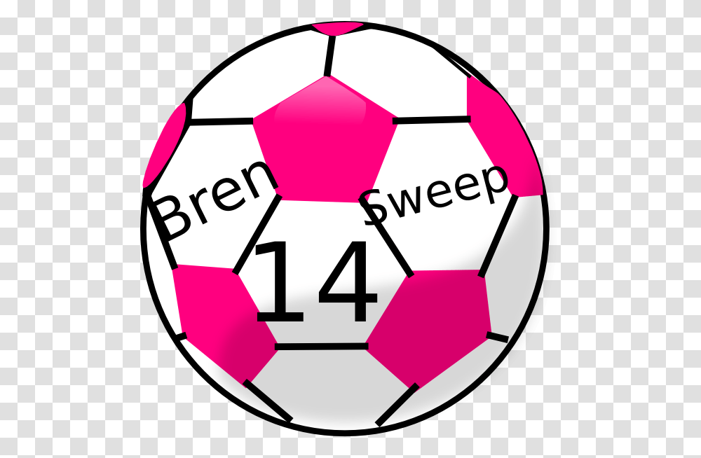 Soccer Ball With Hot Pink Hexagons Clip Art, Team Sport, Sphere, Star Symbol Transparent Png