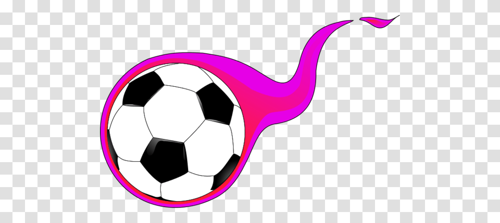 Soccer Ball With Tailing Flame Vector Clip Art, Football, Team Sport, Sports Transparent Png