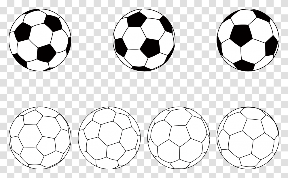 Soccer Balls Clip Arts Balls Clipart Black And White, Football, Team Sport, Sports, Sphere Transparent Png