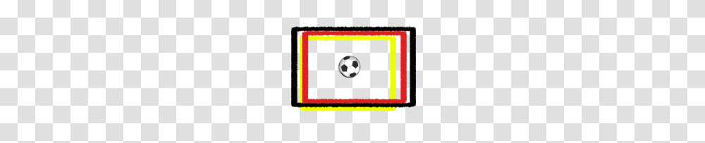 Soccer Black Red Gold Frame, Soccer Ball, Football, Team Sport, Sports Transparent Png