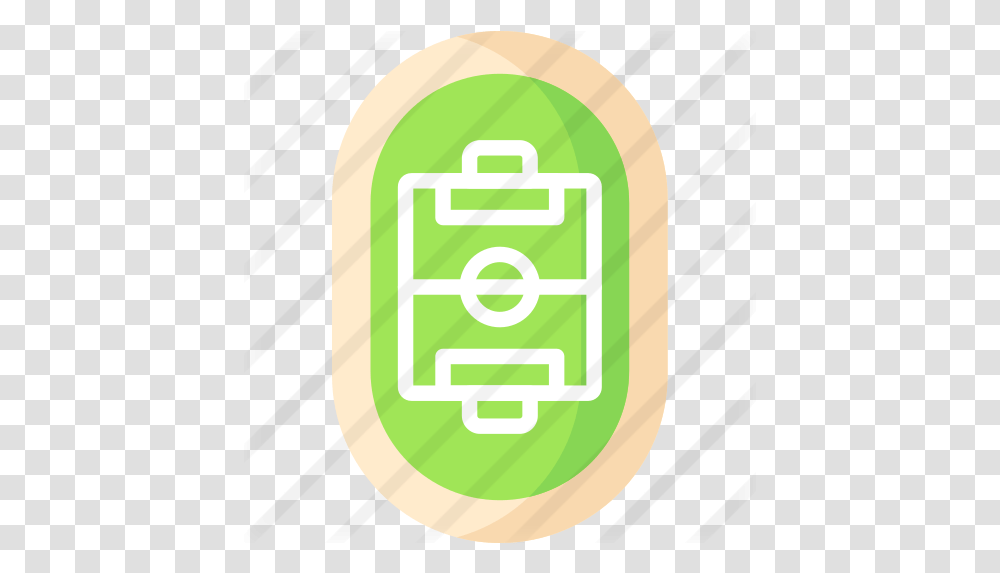 Soccer Field Circle, Text, Security, Number, Symbol Transparent Png