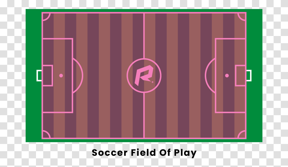 Soccer Field Of Play Football Pitch, Word, Alphabet, Purple Transparent Png