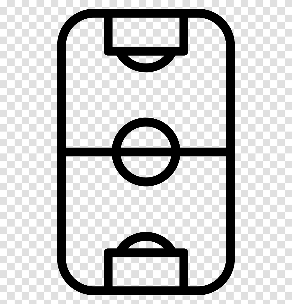 Soccer Field Rounded Shape Top View Icon Free Download, Number, Alphabet Transparent Png