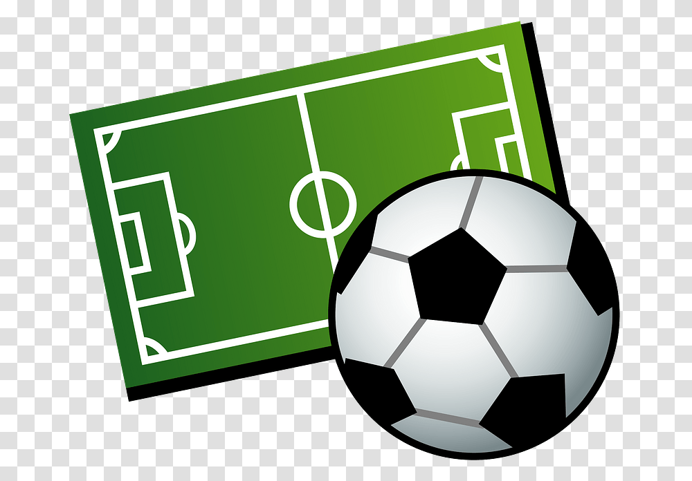Soccer Field Sports Clipart Football, Soccer Ball, Team Sport, Building, Stadium Transparent Png