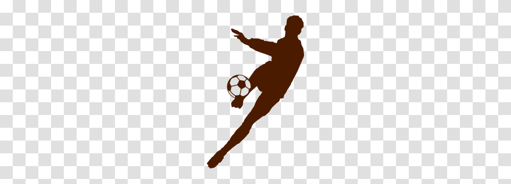 Soccer Football Player Silhouette, Person, Nature, People, Hand Transparent Png