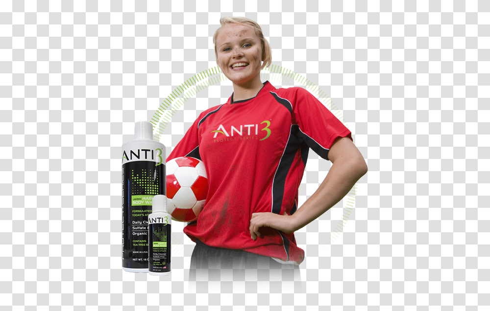 Soccer Girl Player, Person, People, Sphere Transparent Png