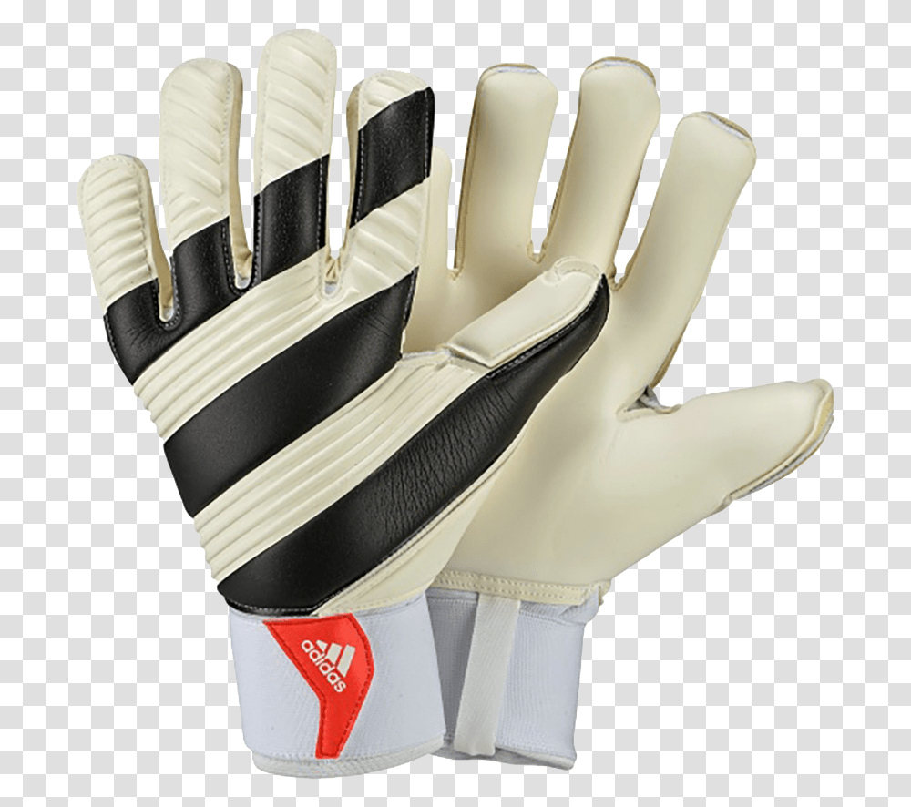 Soccer Goalie Black And White Adidas Classic Pro Goalkeeper Gloves, Apparel Transparent Png