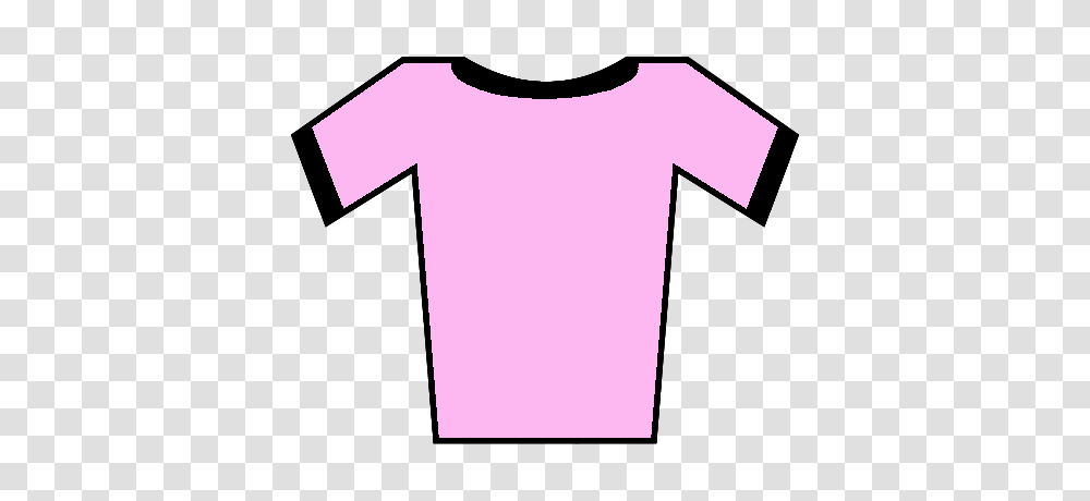 Soccer Jersey Pink Black, Apparel, Sleeve, T-Shirt Transparent Png