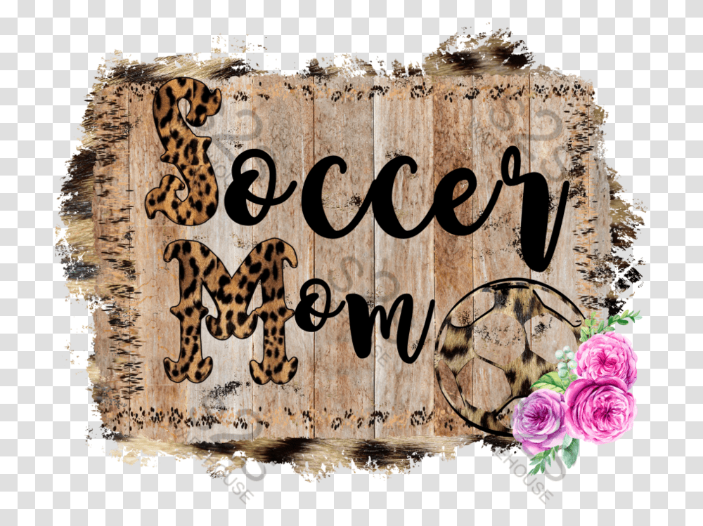 Soccer Mom Leopard Calligraphy, Handwriting, Tiger, Wildlife Transparent Png